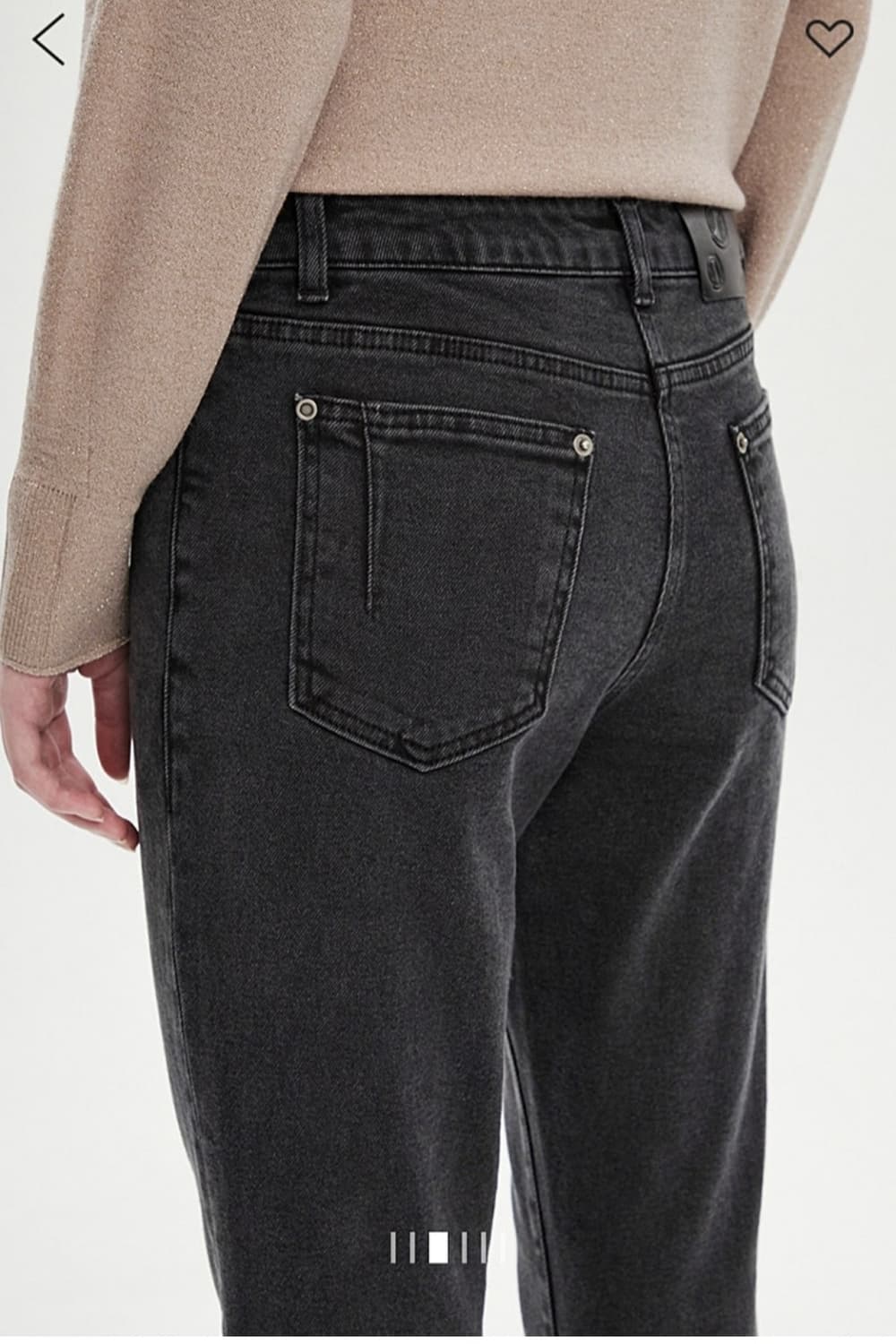 타임 스트레이트 데님 팬츠 55사이즈 상품이미지4