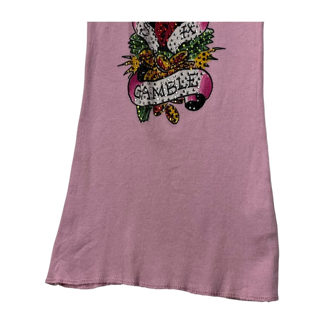 [ED HARDY] 에드하디 펑크 프린팅 롱 탱크탑 상품이미지4