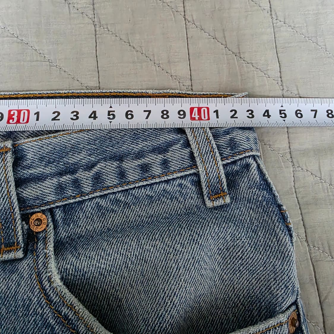 [36X30] 90-00 빈티지 리바이스 517 부츠컷 데님 4 트래쉬드 상품이미지10