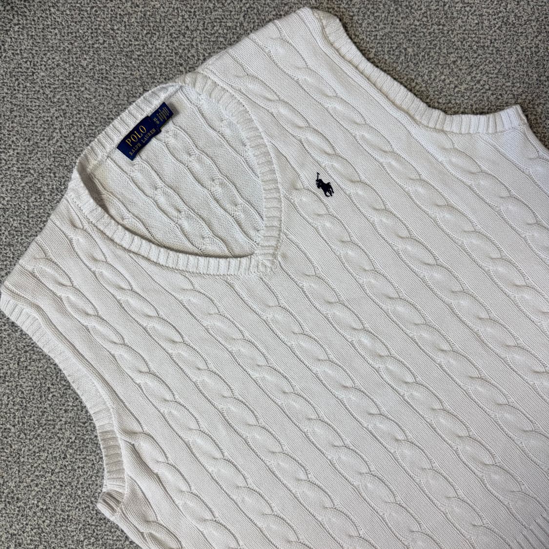 폴로 랄프로렌 니트 조끼 XL 상품이미지2