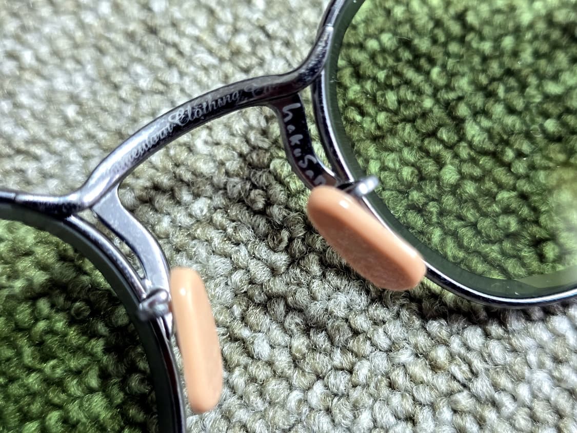 백산안경 하쿠산 타임원클로딩 초기 앤틱실버 디펜더 스퀘어 선글라스  상품이미지6