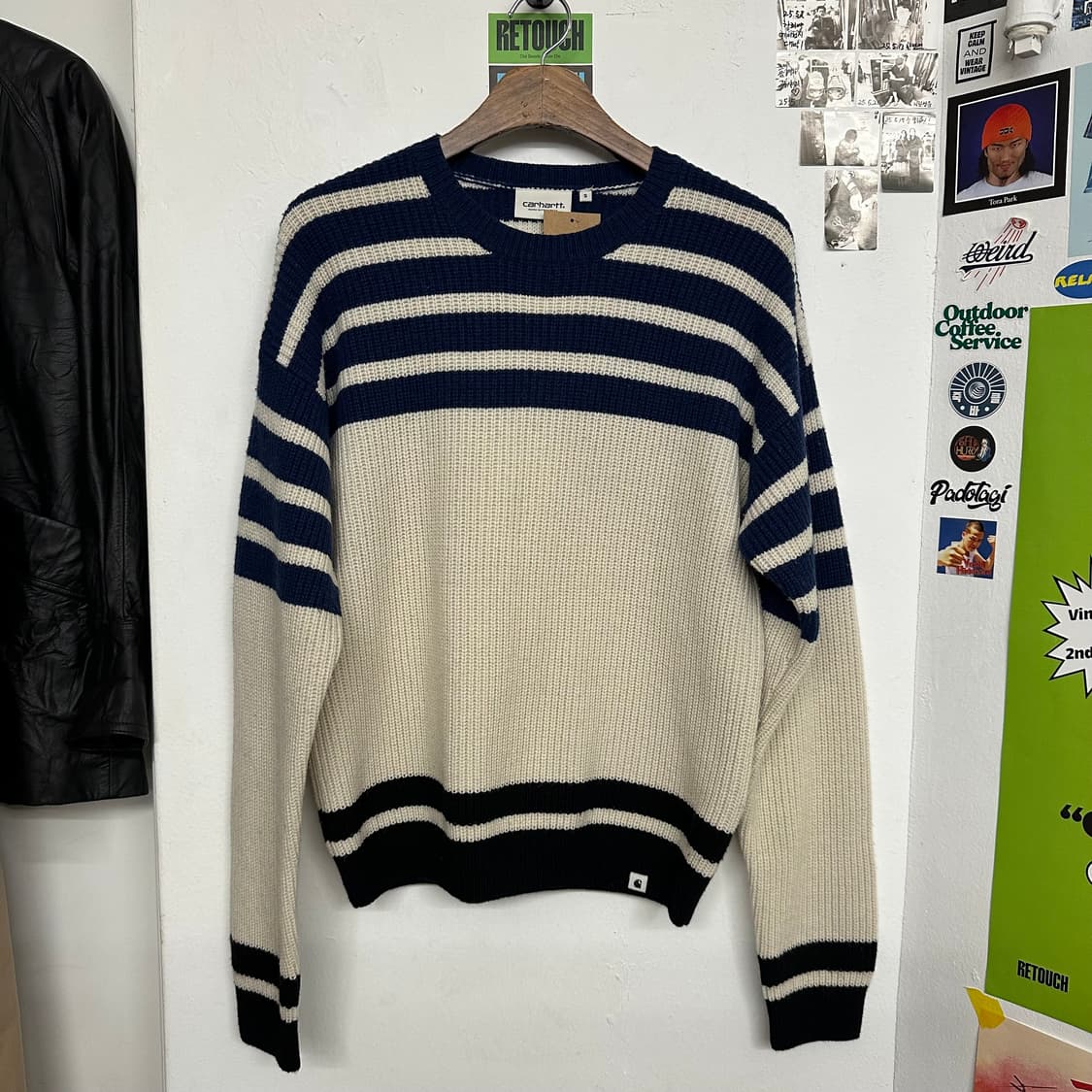 칼하트 WIP 스트라이프 니트 상품이미지1