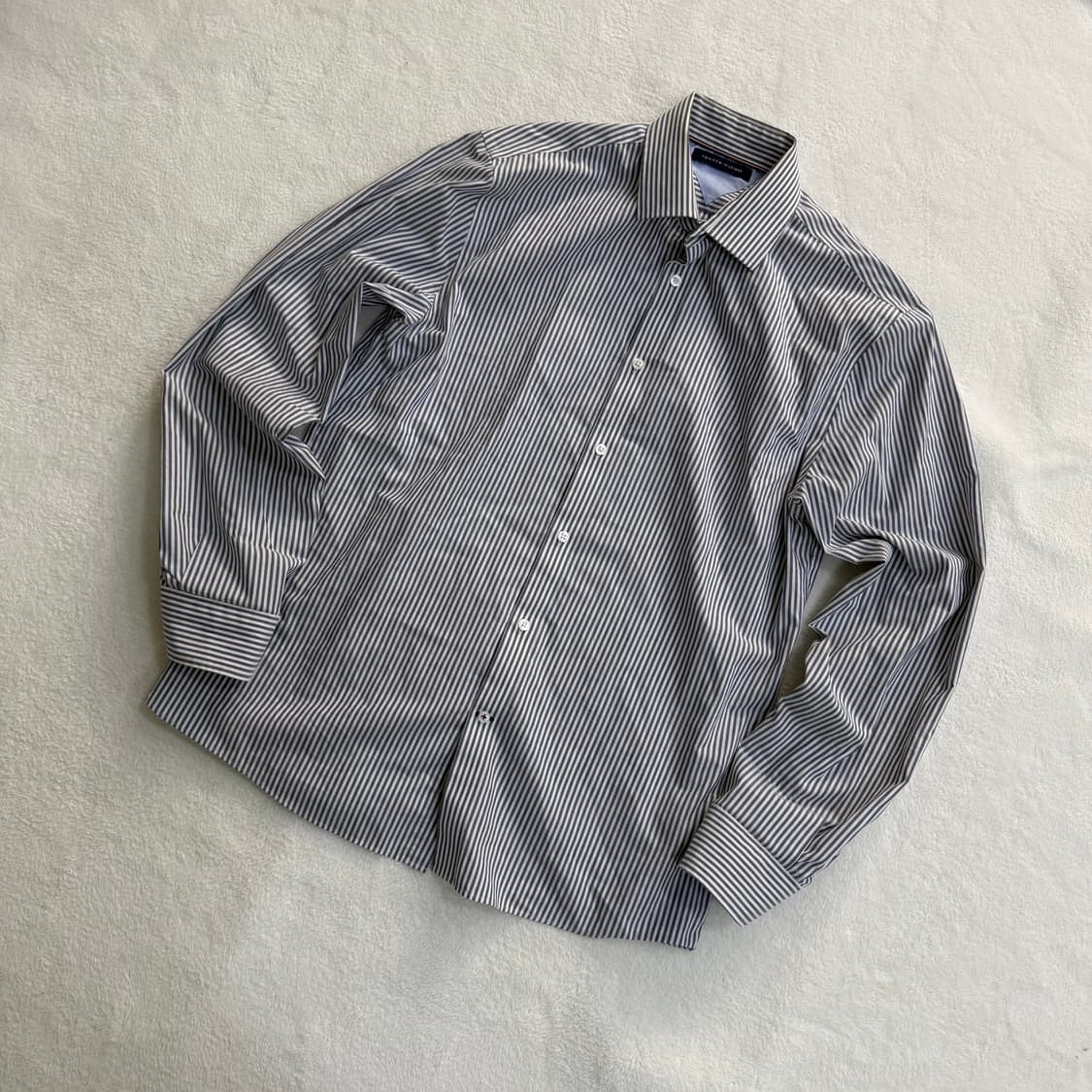 L 타미힐피거 스트라이프 셔츠 0323T 상품이미지1