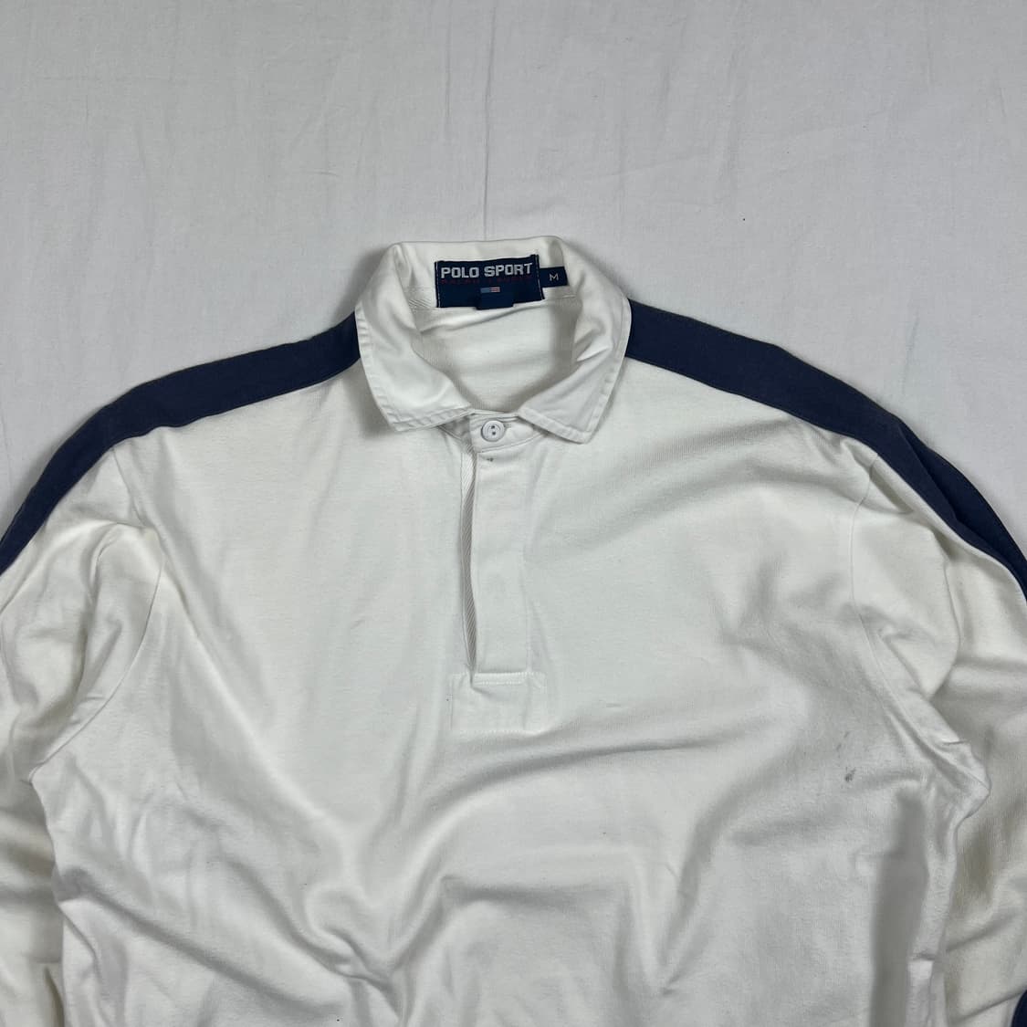 90‘s 96년도 폴로스포츠 polo sport 요트챌린지 카라긴팔티 상품이미지2