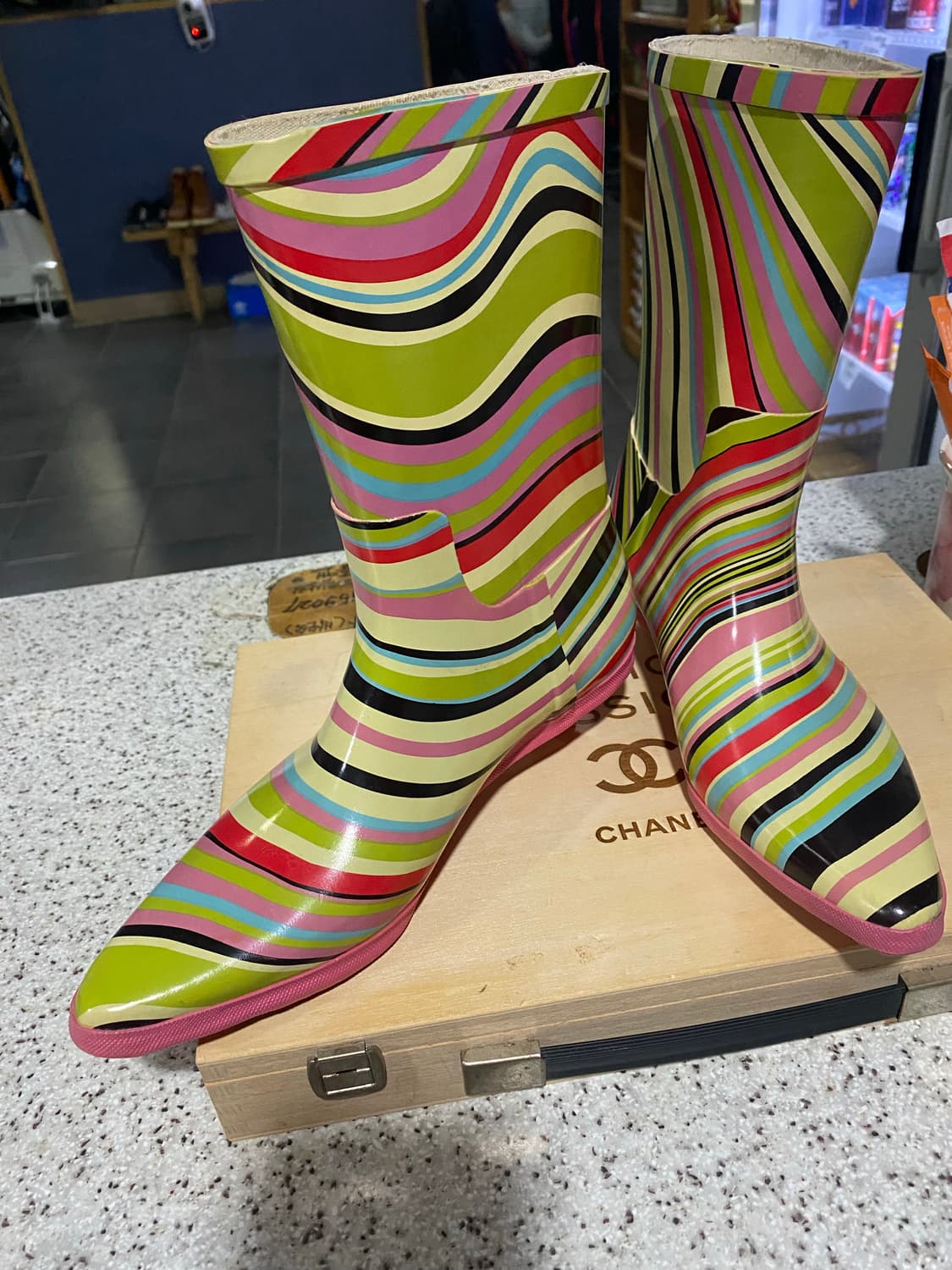 폴스미스 정품 레인부츠(230) 상품이미지1