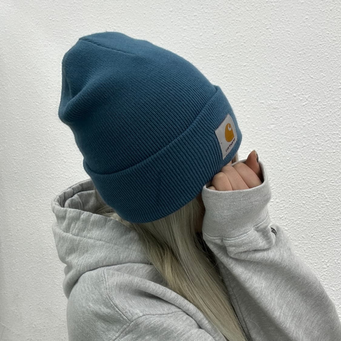 칼하트 센터로고 소라 비니 상품이미지2