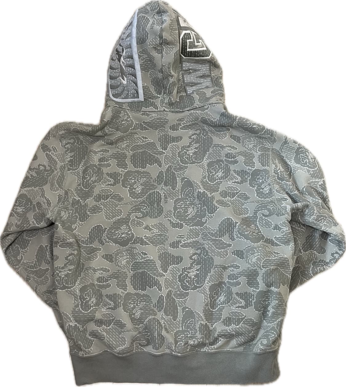 베이프x알파인더스트리 샤크후드집업 상품이미지2