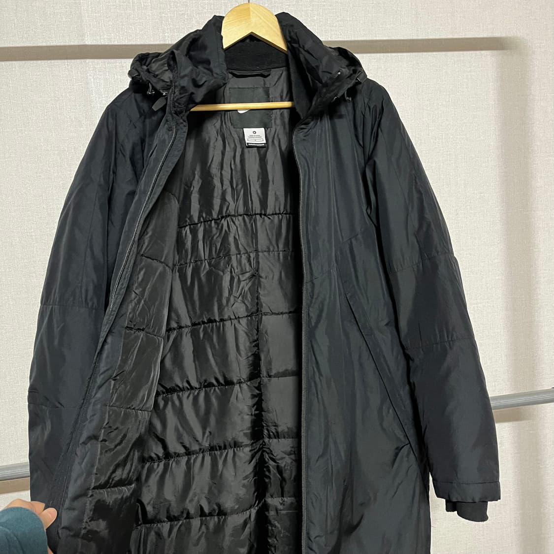 나이키 스톰핏 블랙 롱패딩 M 상품이미지10