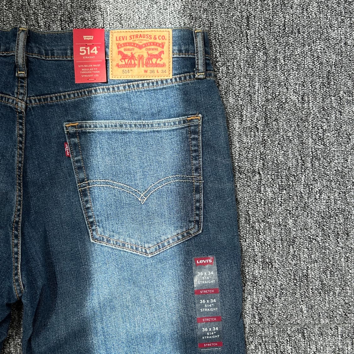 리바이스 514 스트레이트 데님 팬츠 상품이미지3