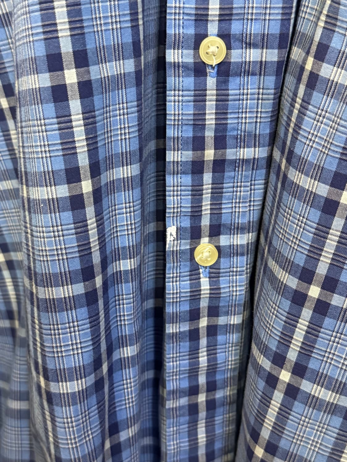 타미힐피거 블루 체크셔츠 상품이미지2