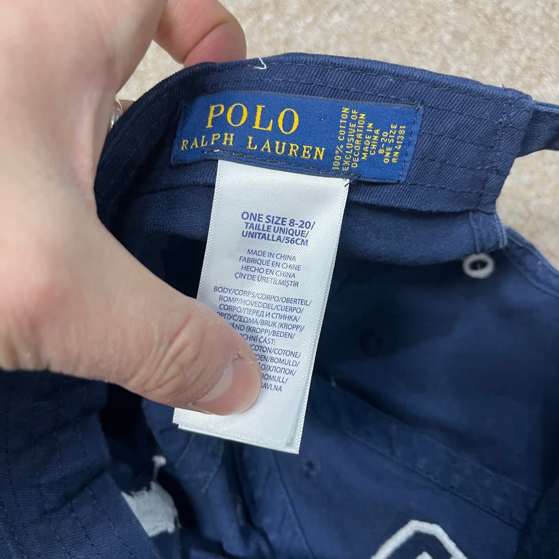 폴로 랄프로렌 빅포니 볼캡 상품이미지4