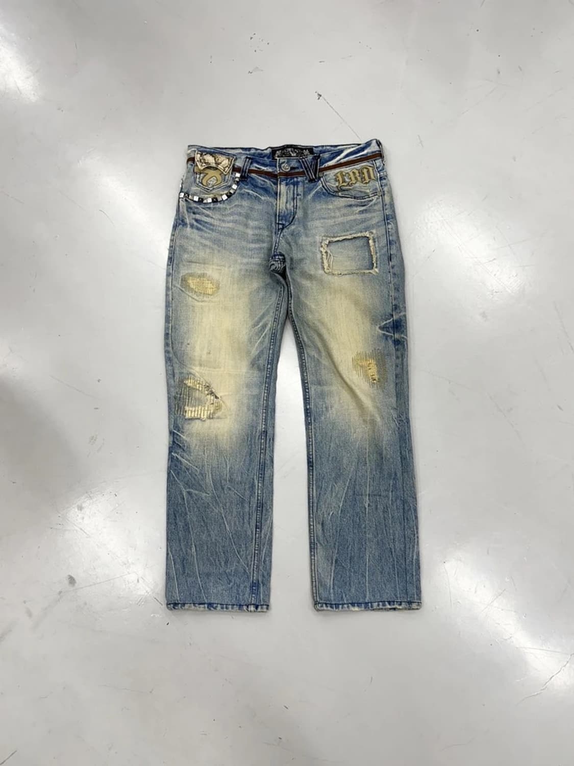 Red Pepper Jeans Y2K Embroidered Denim 상품이미지5