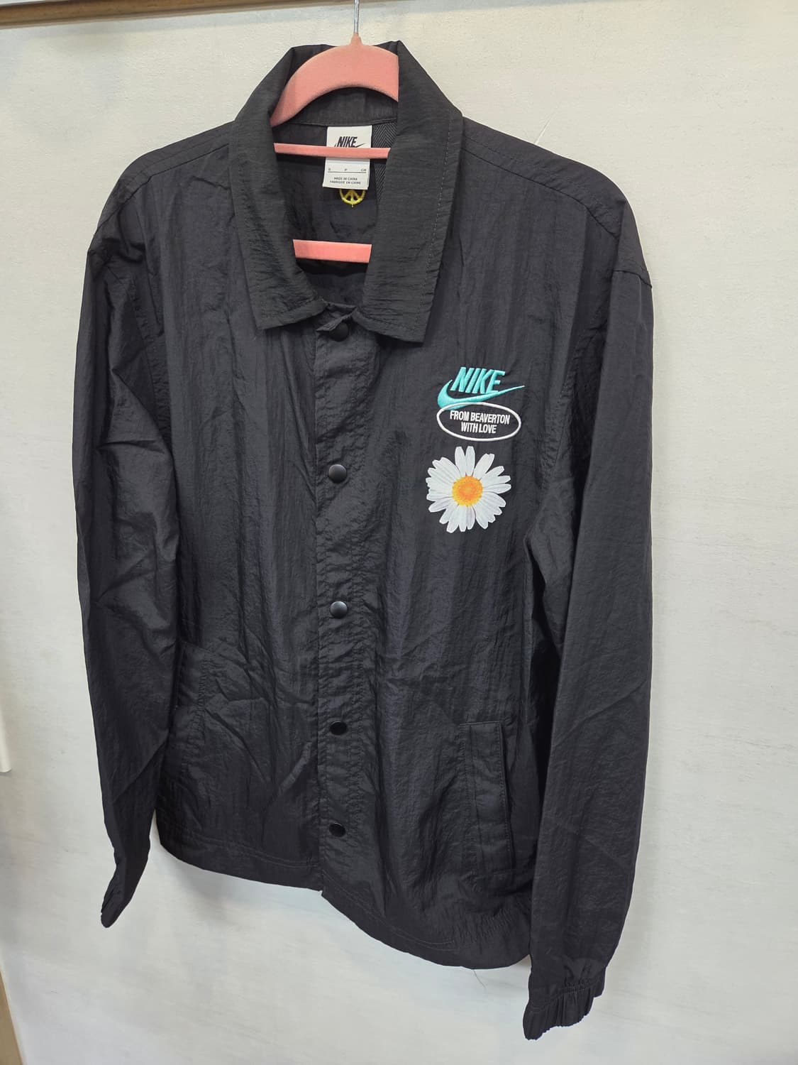 나이키 hbr 언라인드 우븐 코치자켓 s 상품이미지5