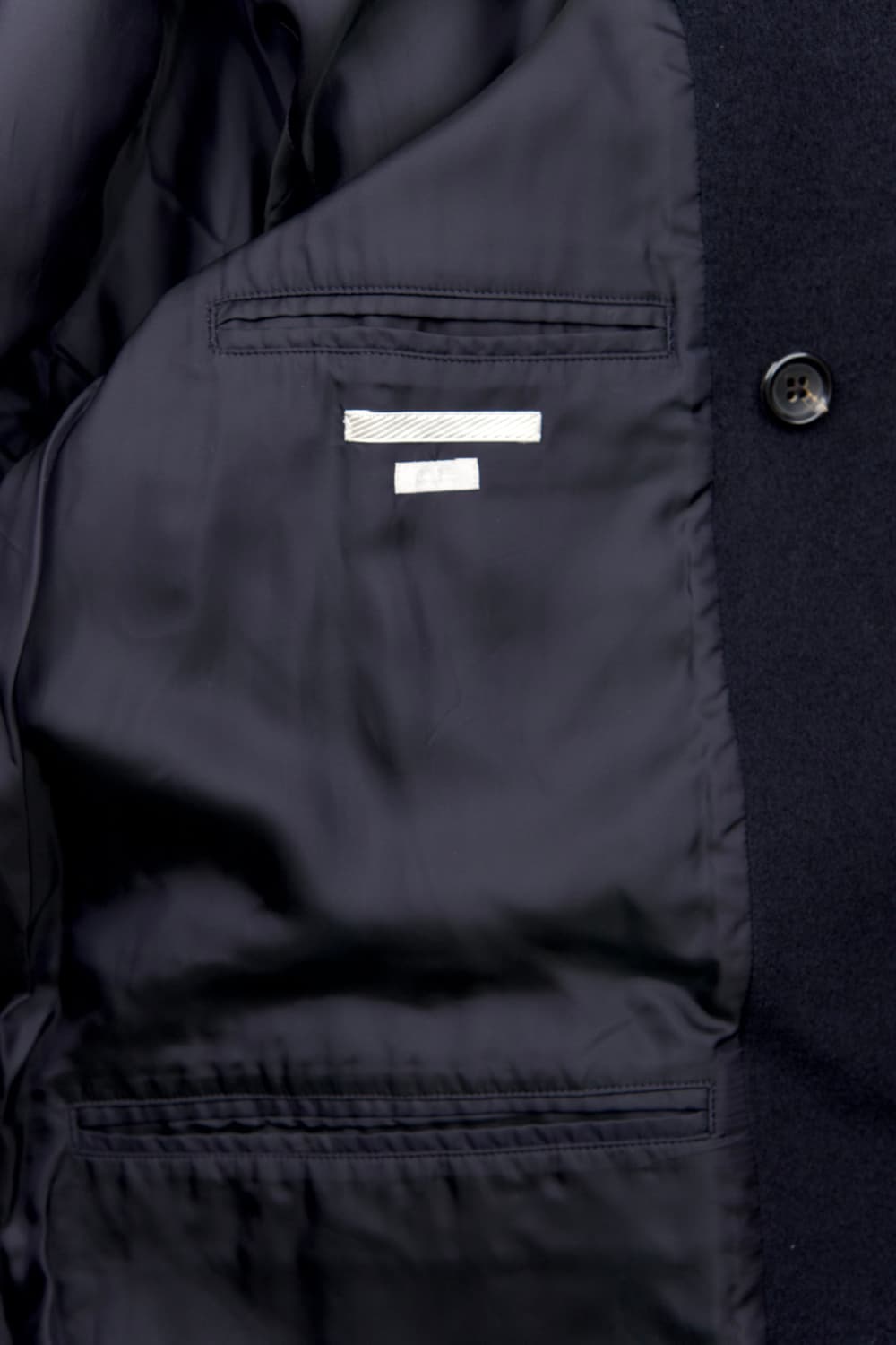  Blurhms 울 멜튼 피코트 다크 네이비 상품이미지8