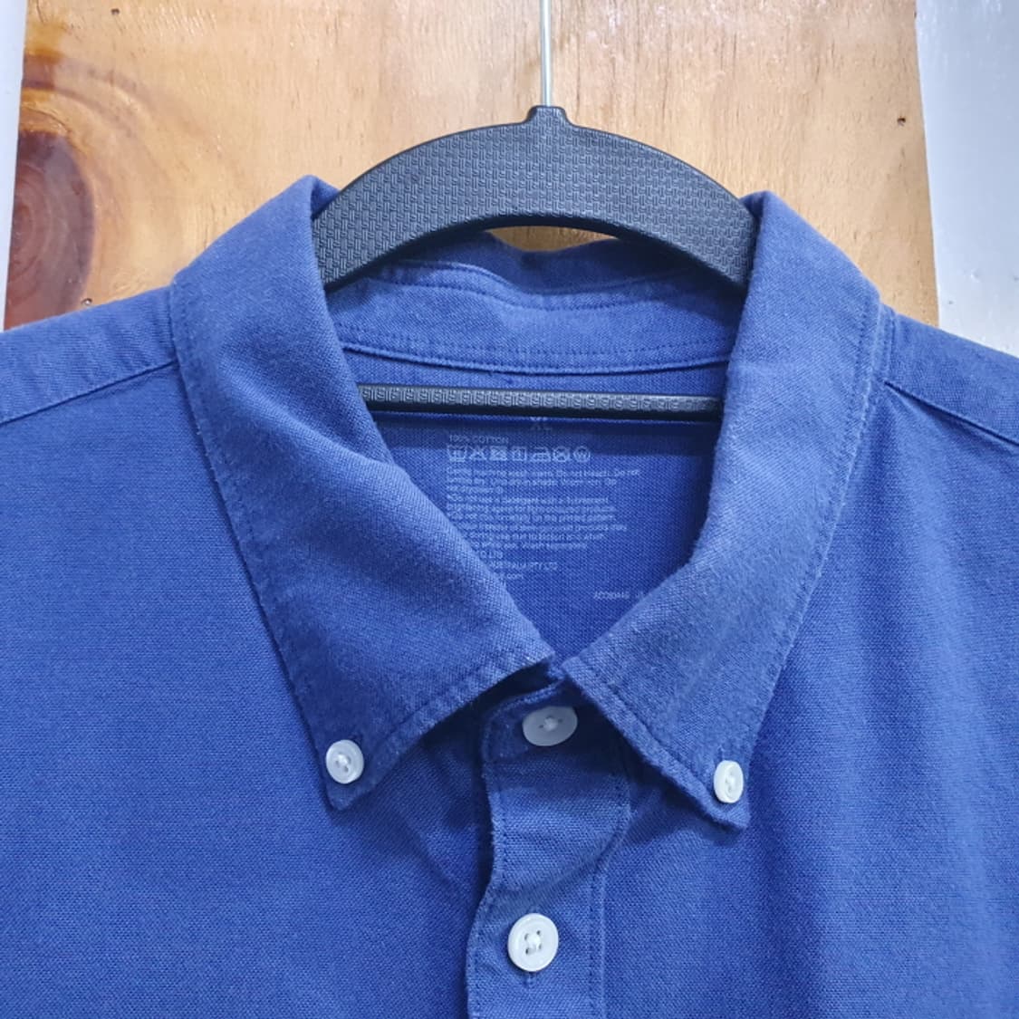 남자 파랑 반팔 셔츠(105) 상품이미지8