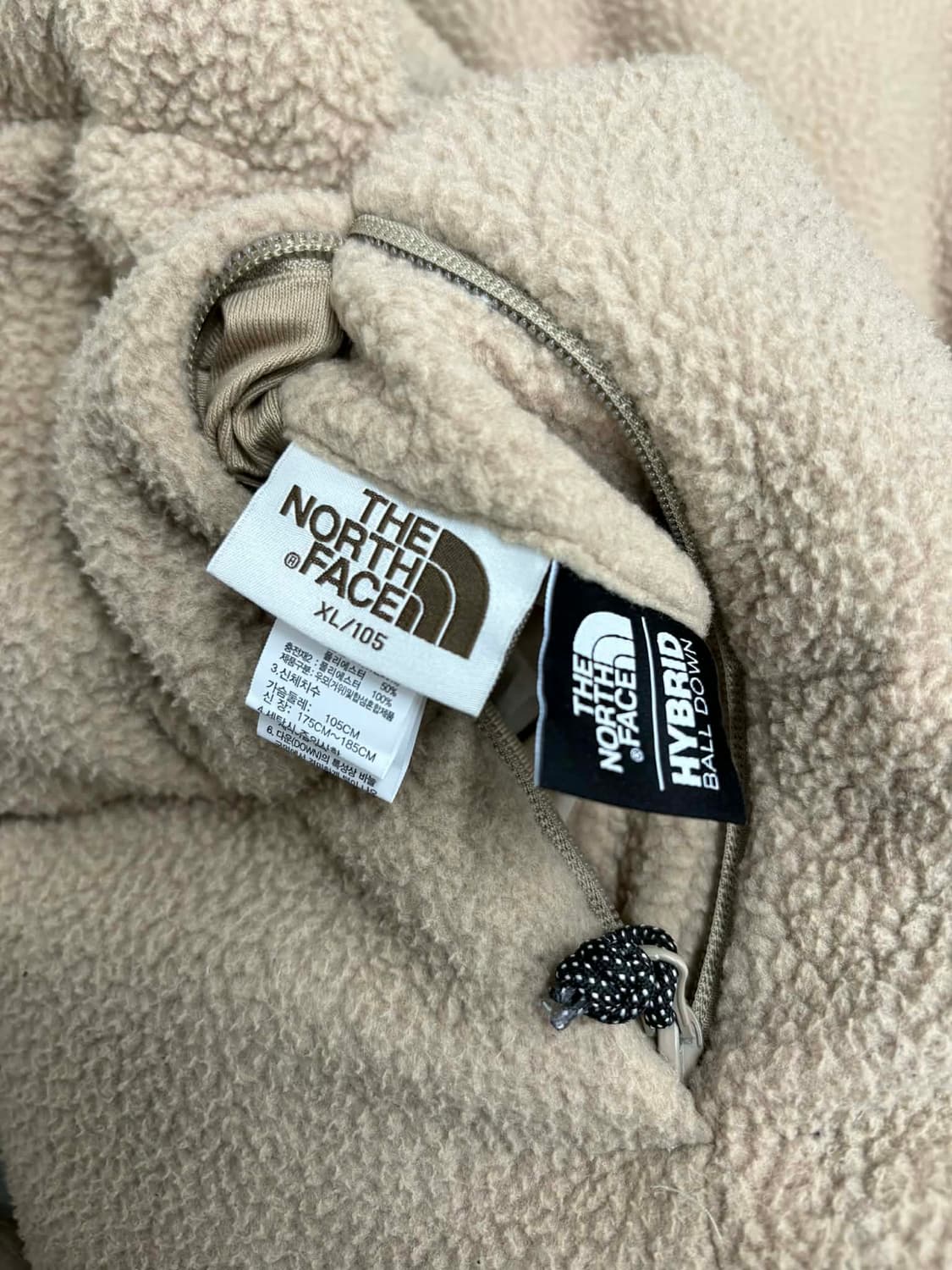 [XL] 노스페이스 리버서블 하이브리드 다운 자켓 푸퍼 패딩 상품이미지5