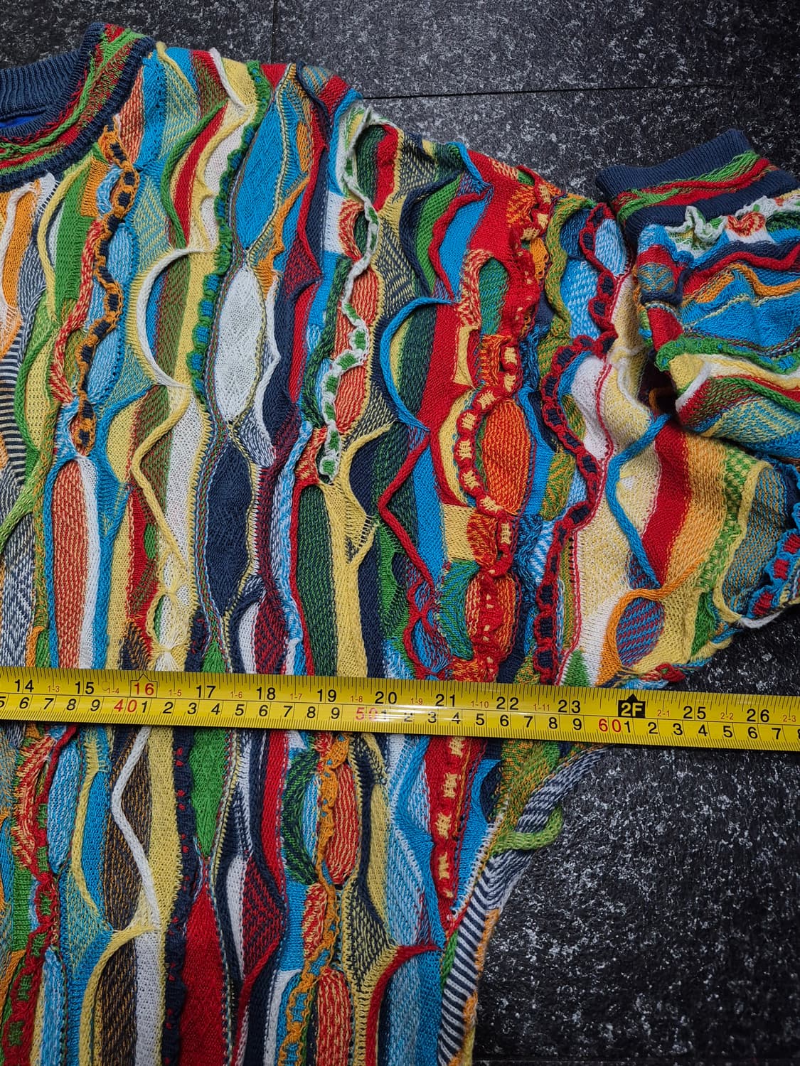 림노스 오스트레일리아 오리지날 케이블 패턴 스웨터 남성 95~100사이즈 상품이미지6