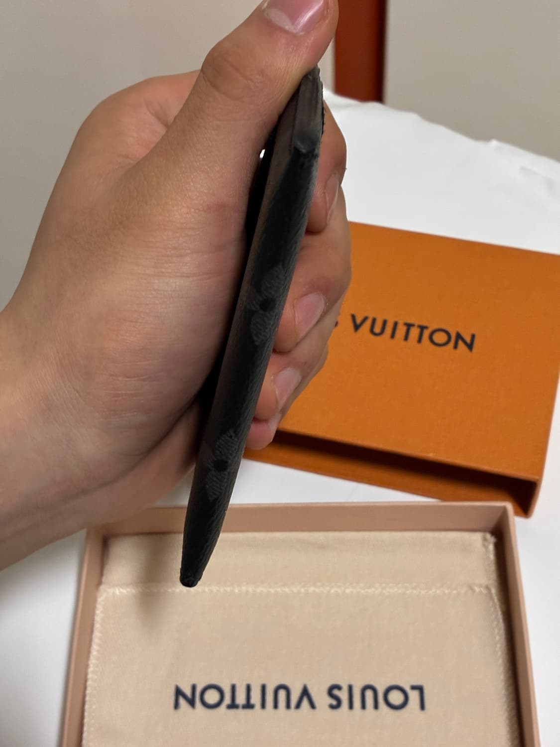 [정품/풀구성] 루이비통 더블 카드홀더 모노그램 이클립스 상품이미지4