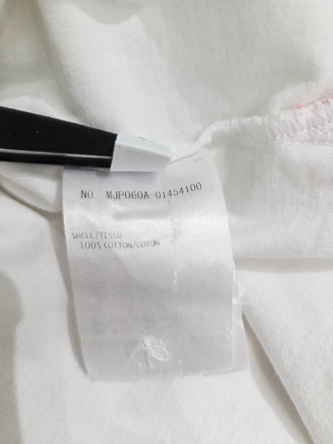 톰브라운 삼선탭 화이트 반팔 폴로티_호칭4 상품이미지7