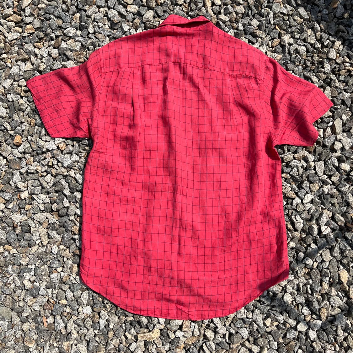 노티카 린넨혼방 체크 셔츠(실측확인) 상품이미지5