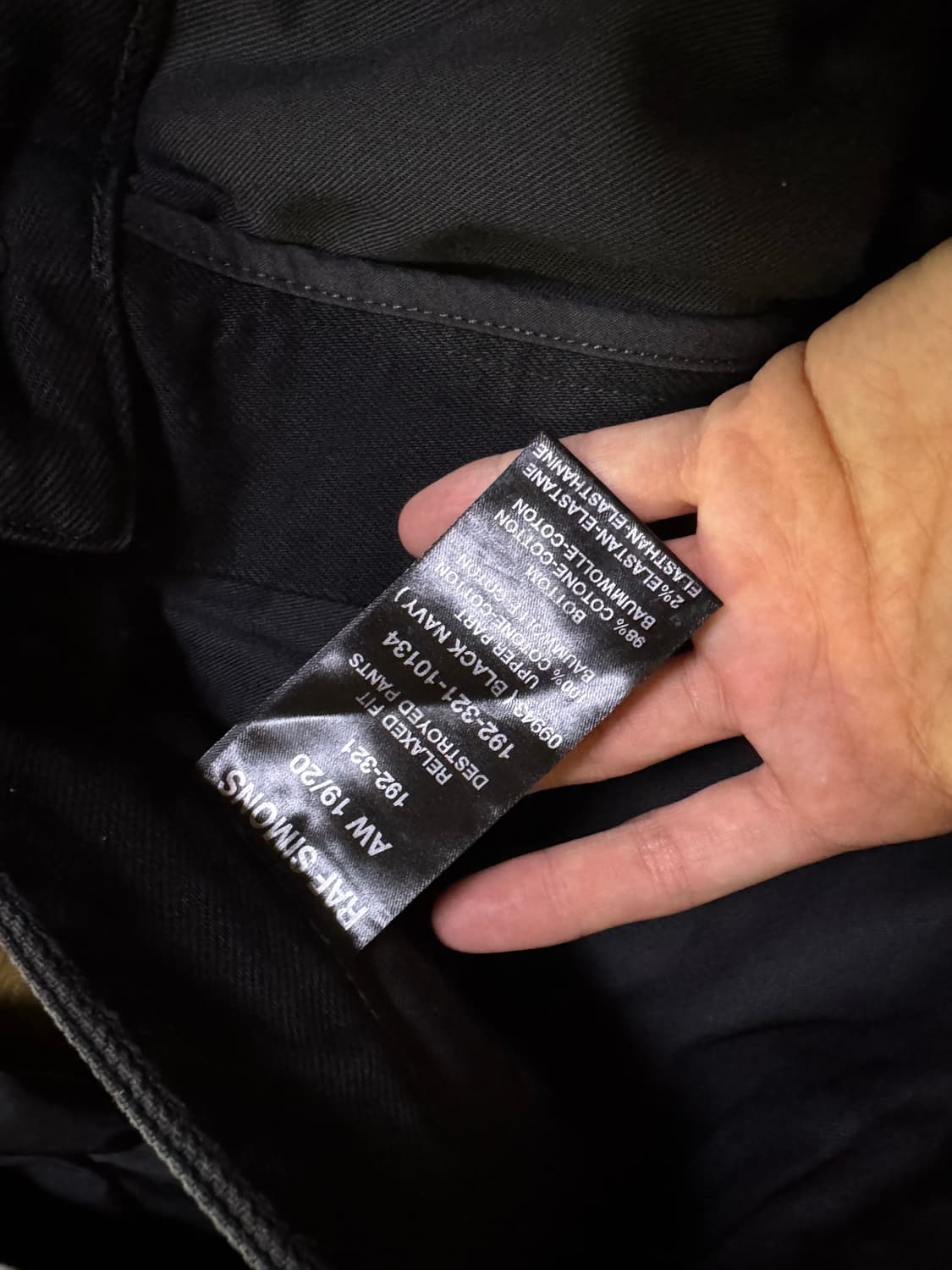 라프시몬스 디스트로이드 릴렉스핏 상품이미지3