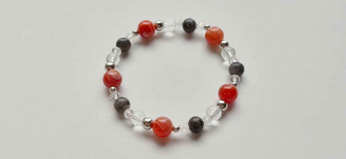 천연원석 팔찌 핸드메이드 래브라도라이트 칼세도니아 크리스탈  상품이미지6