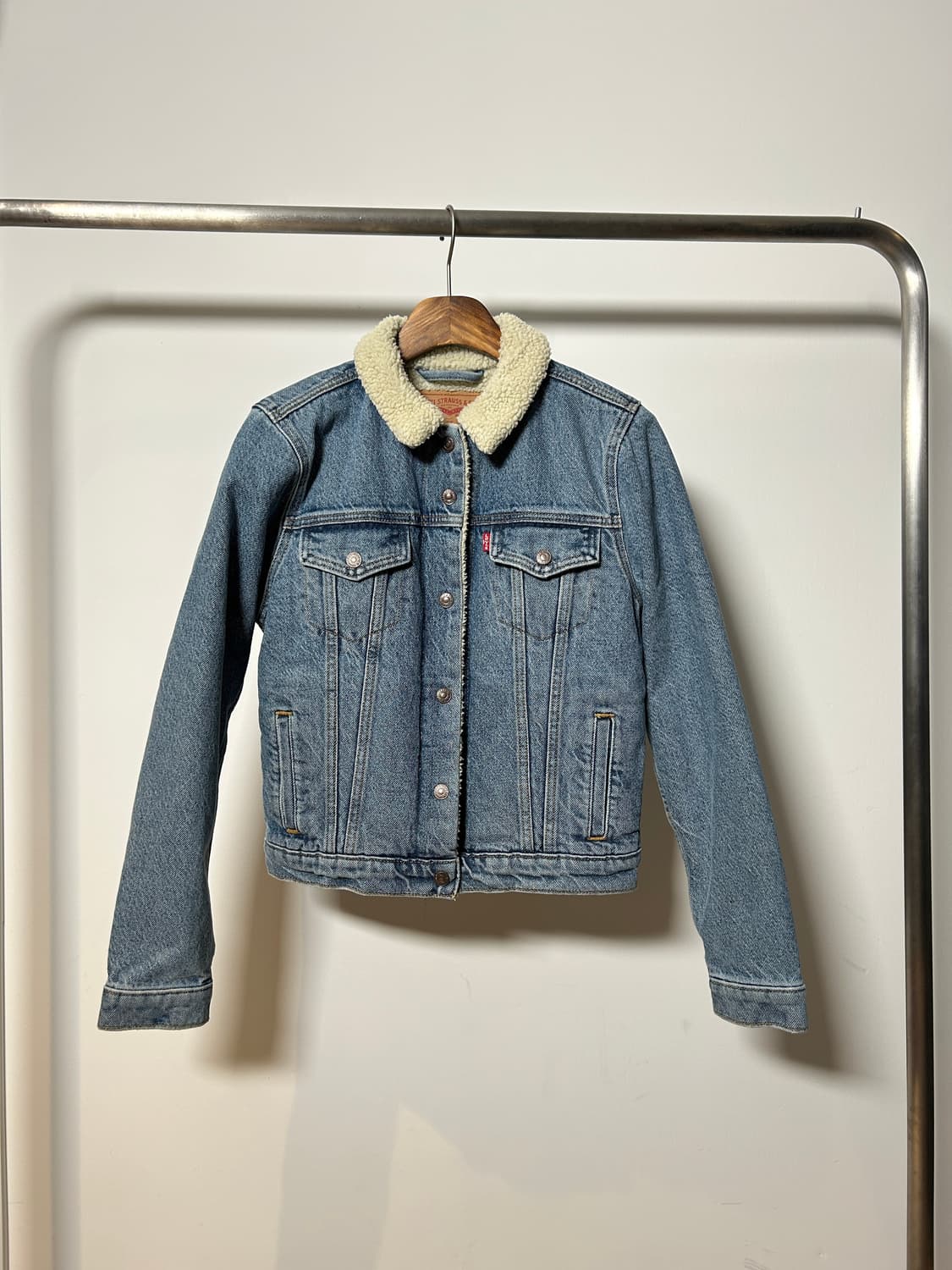 Levi’s Sherpa Fleece Denim Jacket 상품이미지1