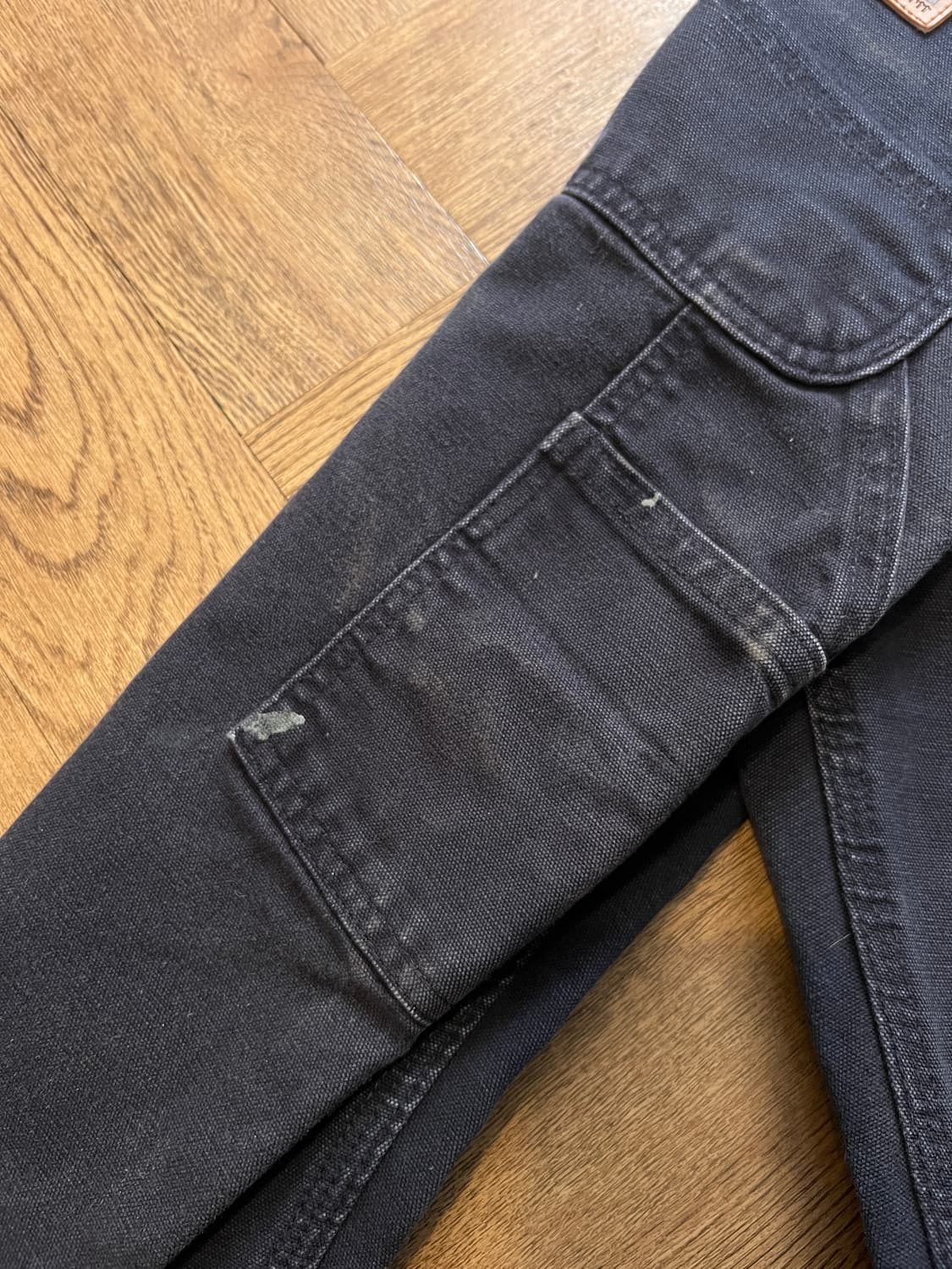 [31]칼하트 USA 미드나잇 네이비 빈티지 워싱 카펜터 워크 팬츠 상품이미지8