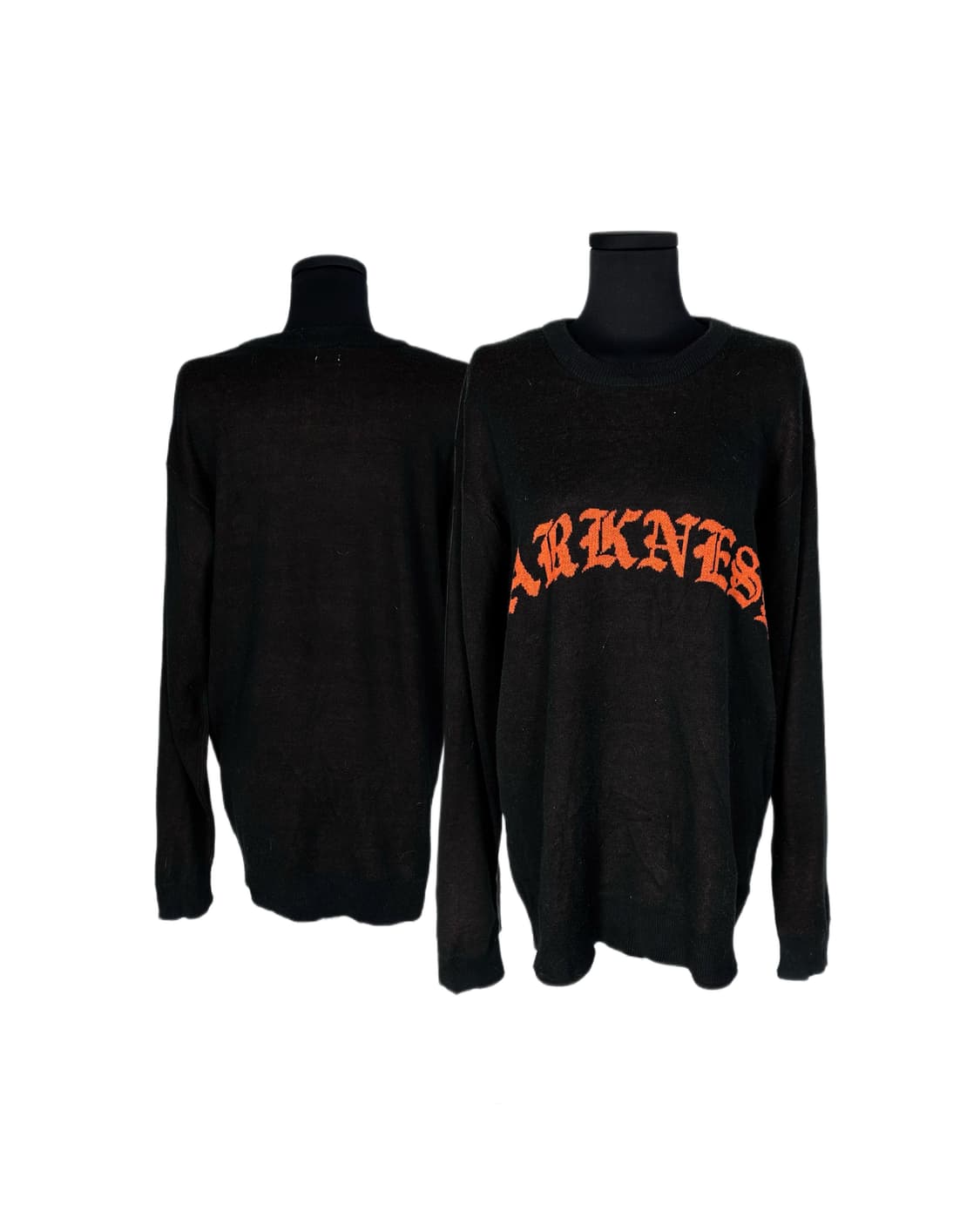 gothic lettering jacquard knit 상품이미지1