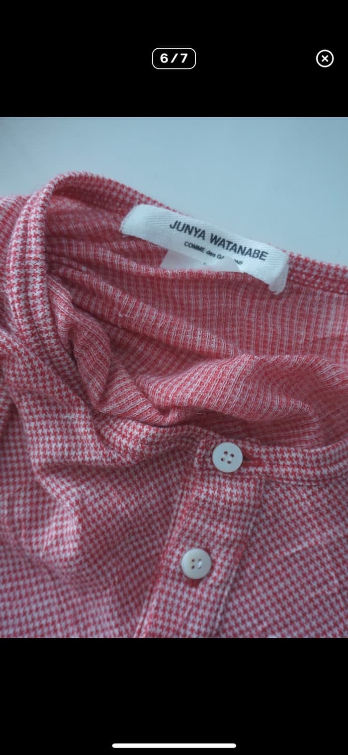 Junya Watanabae 비대칭 니트 탑 상품이미지5