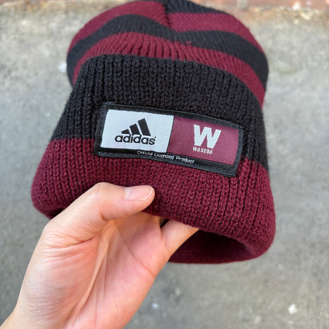 Adidas 아디다스 스트라이프 비니 상품이미지3