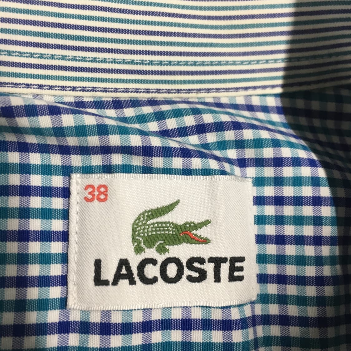 라코스테 체크셔츠 CC27 상품이미지2