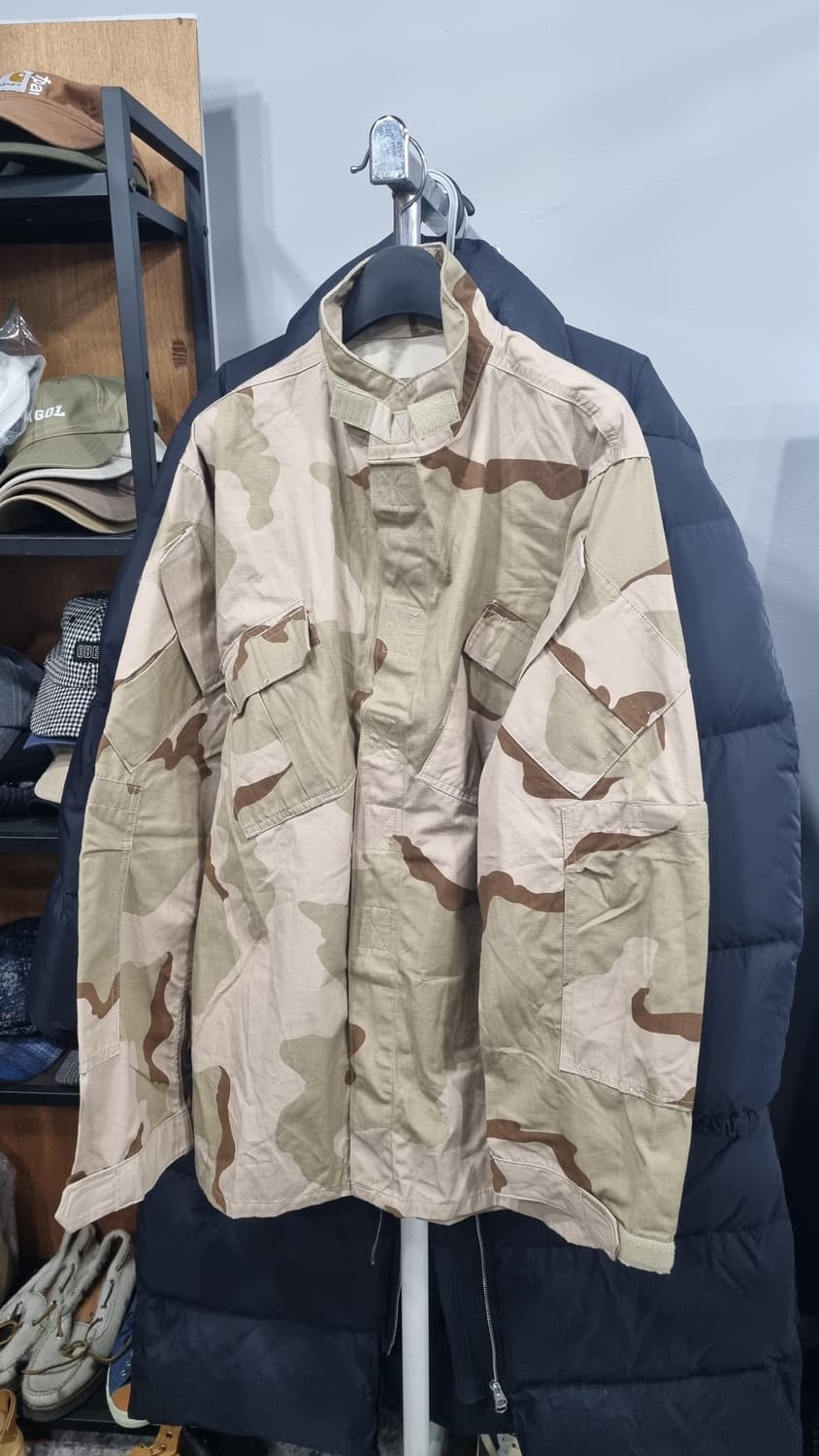 미군 USA 카모 밀리터리 셋업 상의100~105, 바지 허리33 상태굿 상품이미지1