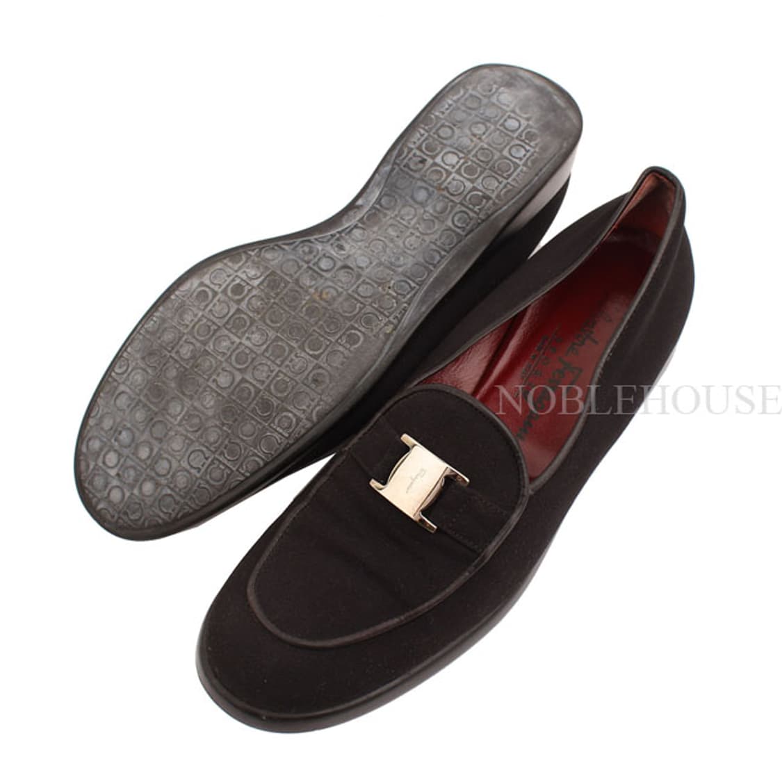 페라가모 블랙 은장로고 로퍼 7 1/2 상품이미지4