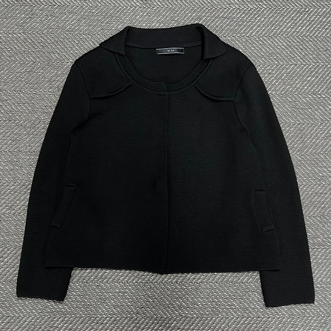 SJSJ 카라디테일 울 가디건 v1045 상품이미지2