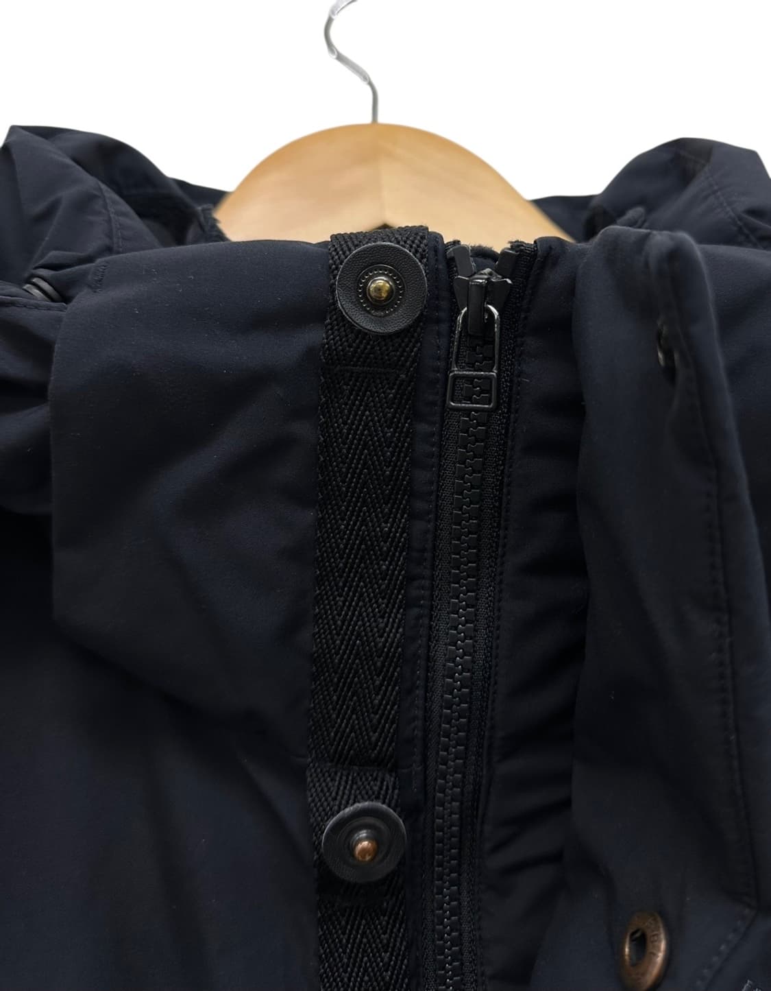 컬럼비아 구스다운 야상패딩 네이비 (L) 상품이미지3