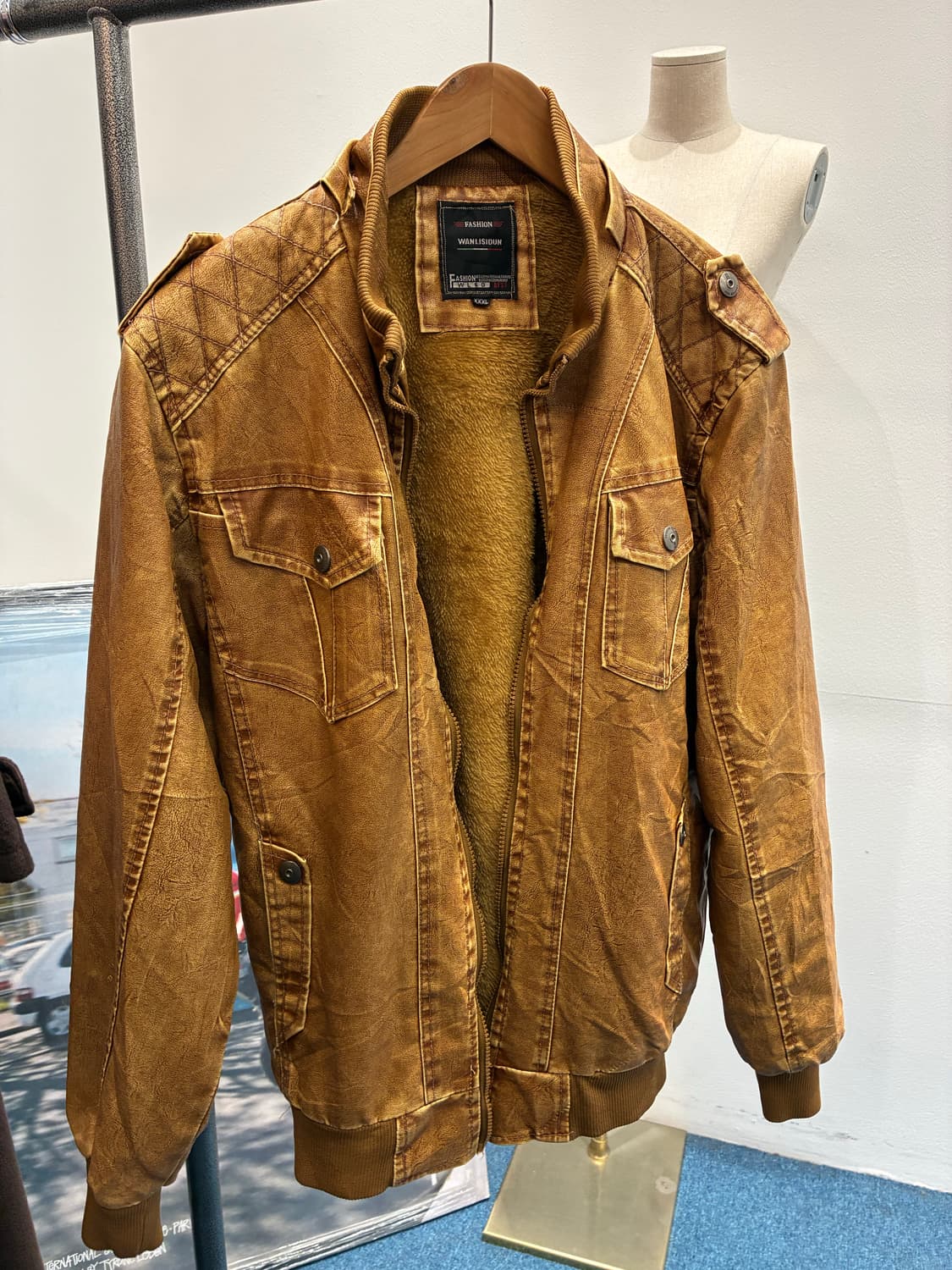 빈티지 레더자켓 상품이미지2