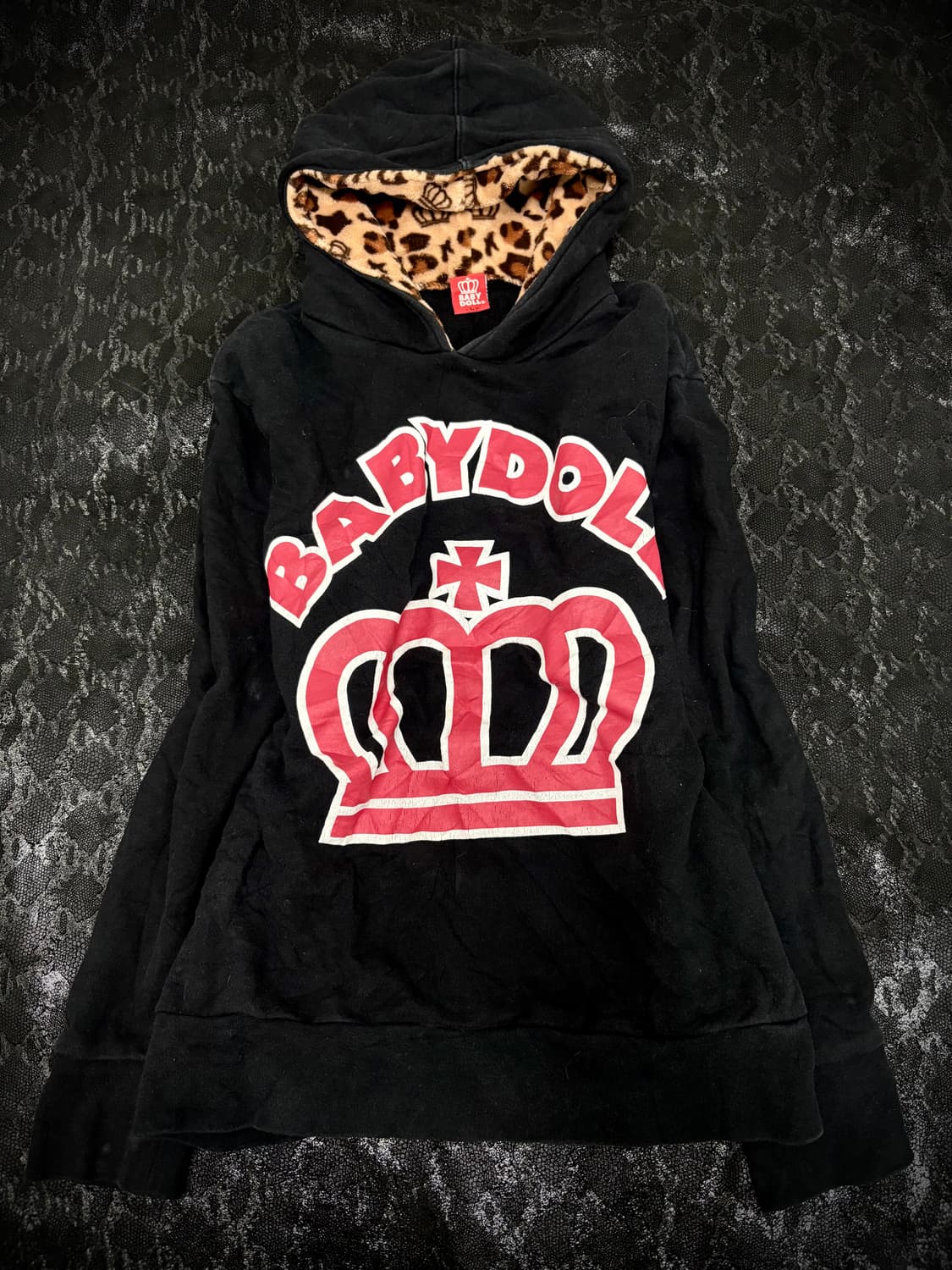 “BABYDOLL” Kitsch Y2K Mood Leopard Detai 상품이미지1