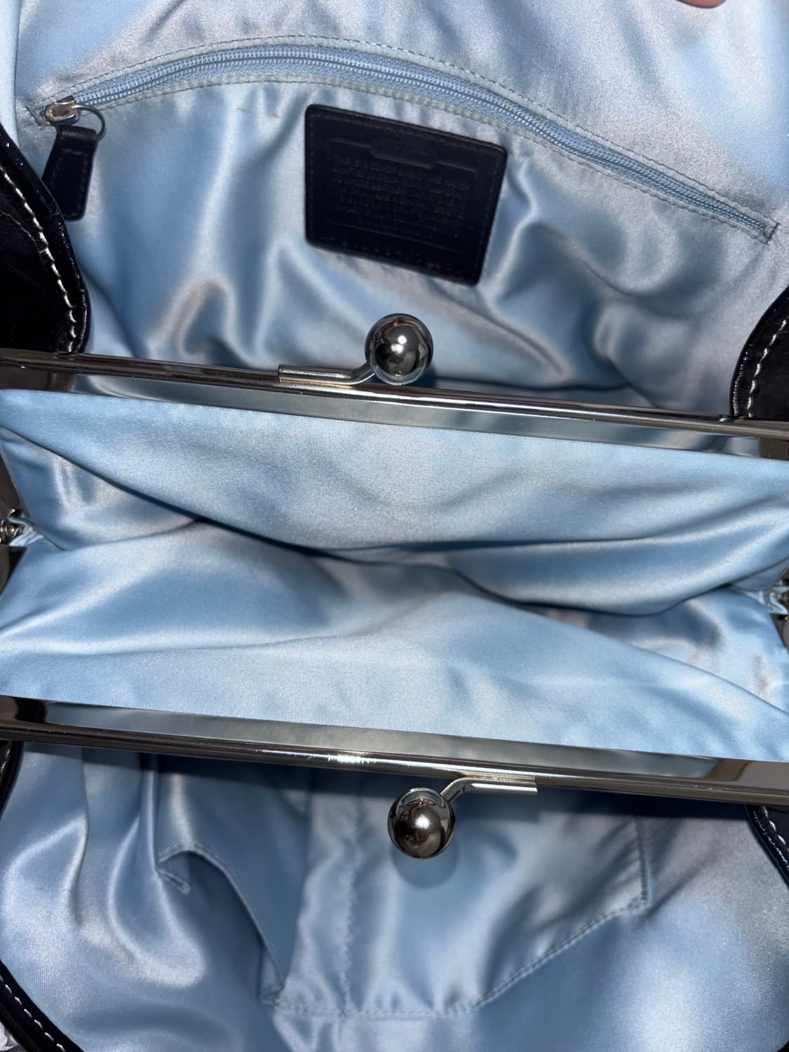 Coach vintage black shoulder bag 상품이미지5