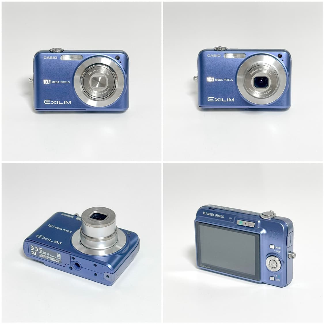 카시오 엑슬림 EX-Z1080 베이비블루 빈티지디카 상품이미지3
