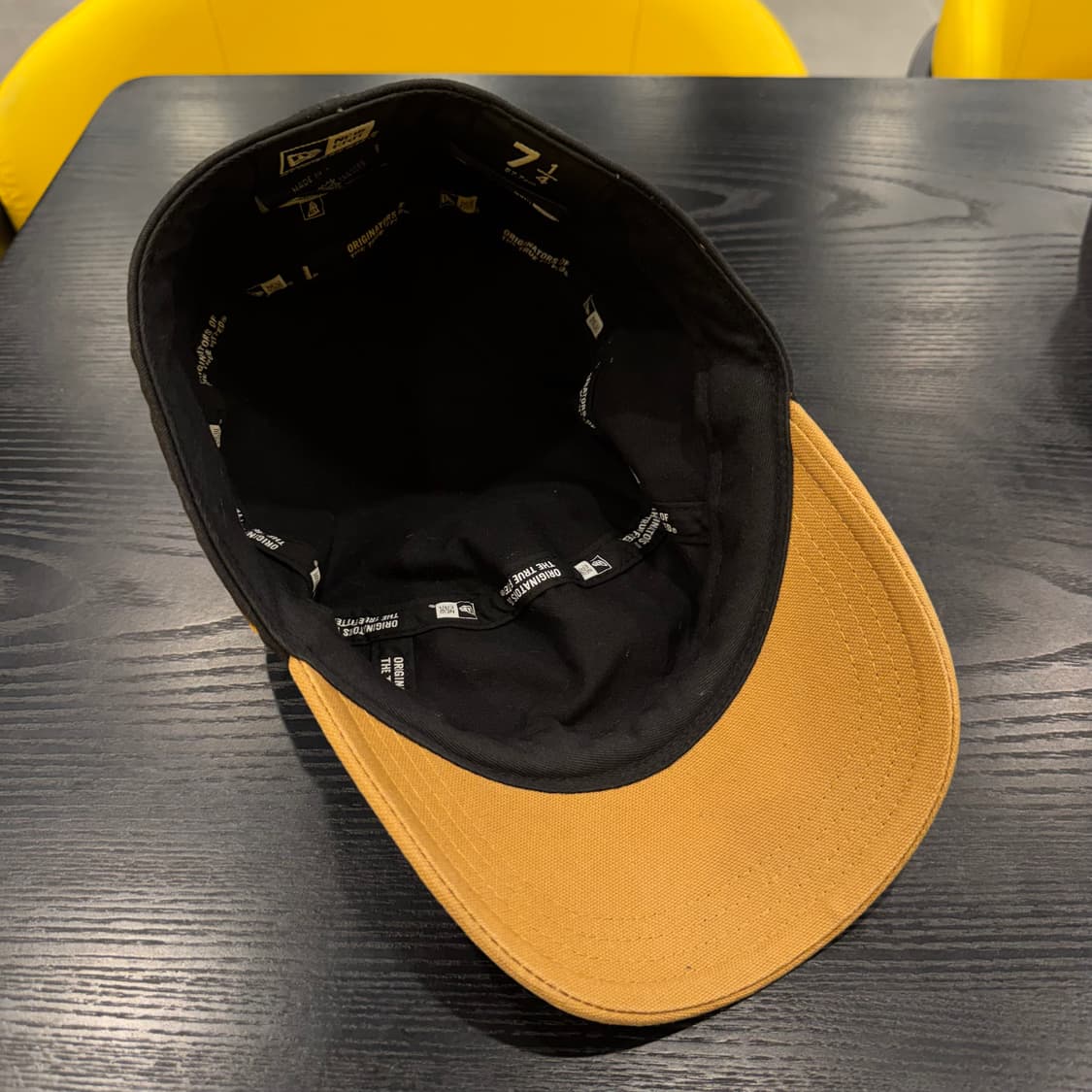 뉴에라 X 칼하트 워크캡 블랙/브라운 상품이미지3