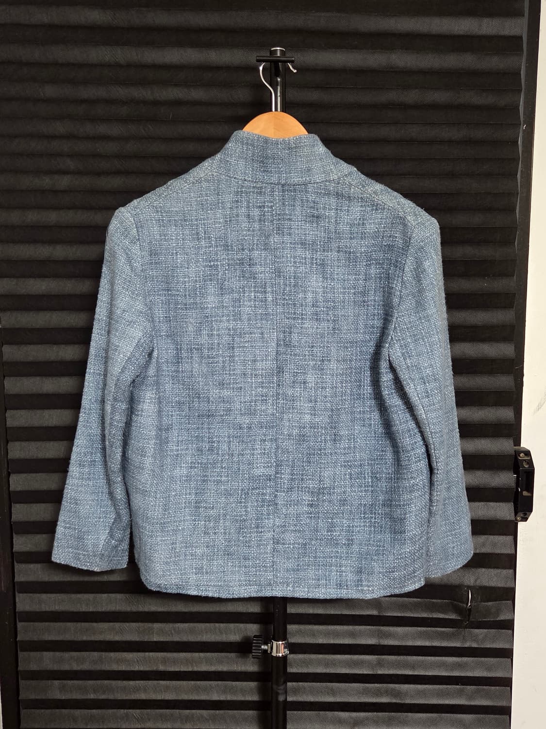 [마쥬] LARRY 텍스처드 코튼 노카라 크롭 자켓 | 00172 상품이미지7