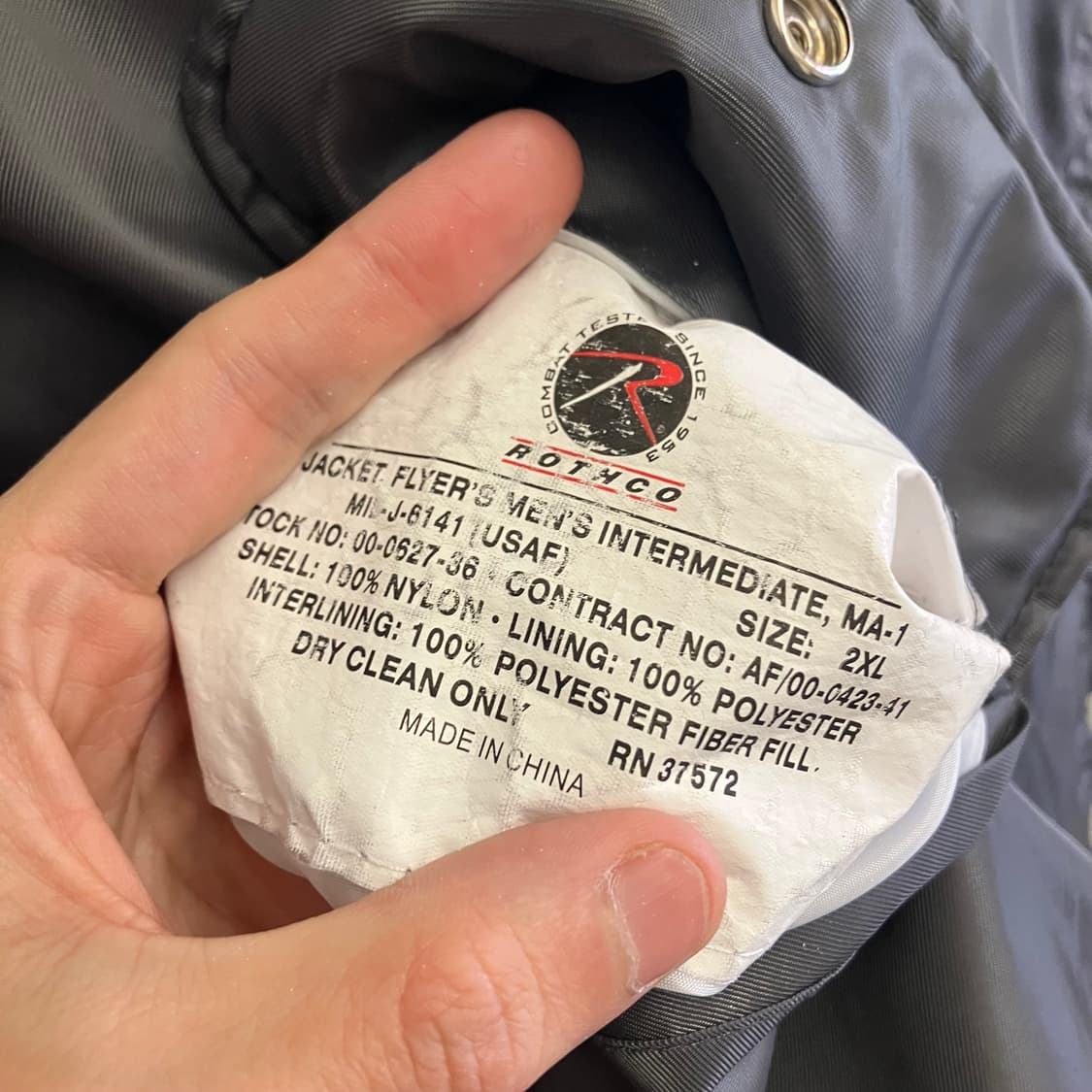 N227 로스코 항공점퍼 ma1 상품이미지4