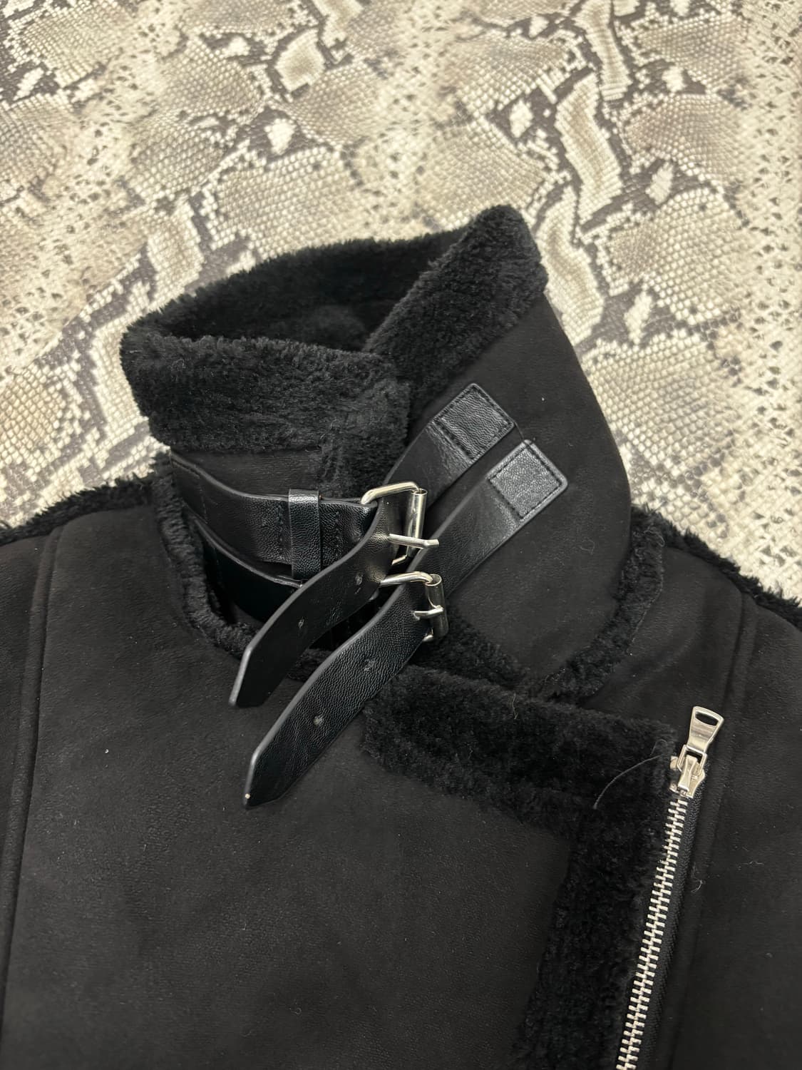 Side Zip 2Neck Buckle black Mustang 상품이미지3