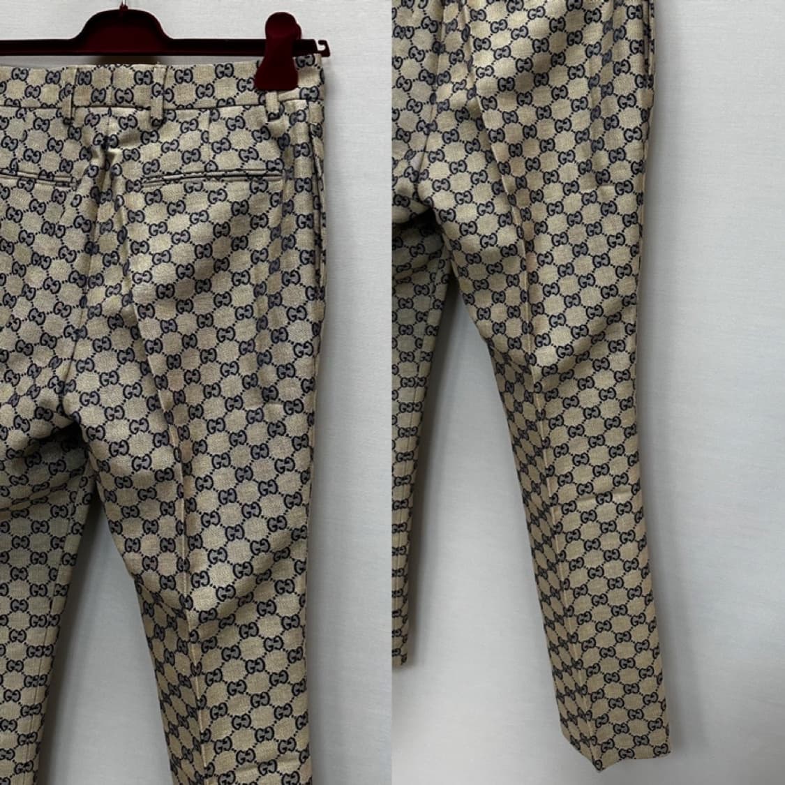 구찌 GG 모노그램 스트레이트 팬츠 (27) 상품이미지6