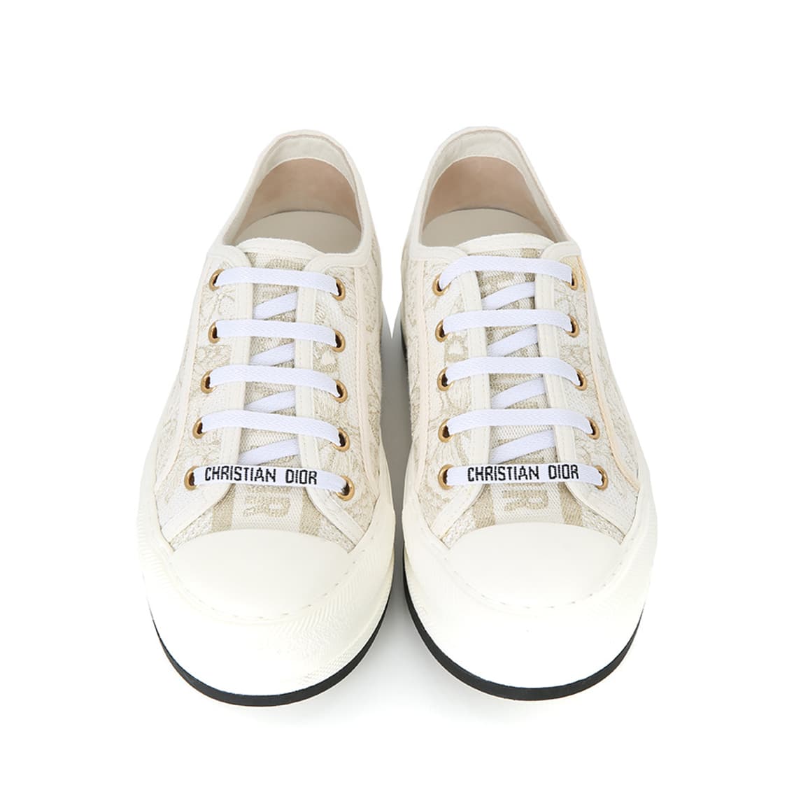 디올 워크앤디올 스니커즈 플랫폼 화이트 슈즈 KCK385ESR_S49K 상품이미지1