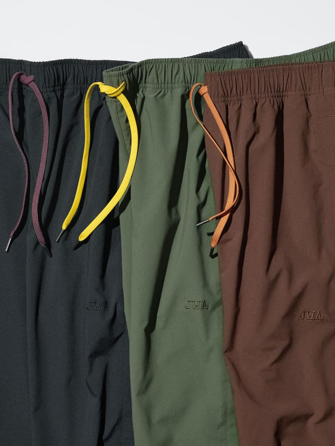 [품절상품] jw앤더슨 유니클로 트랙팬츠 블랙 라지 상품이미지1