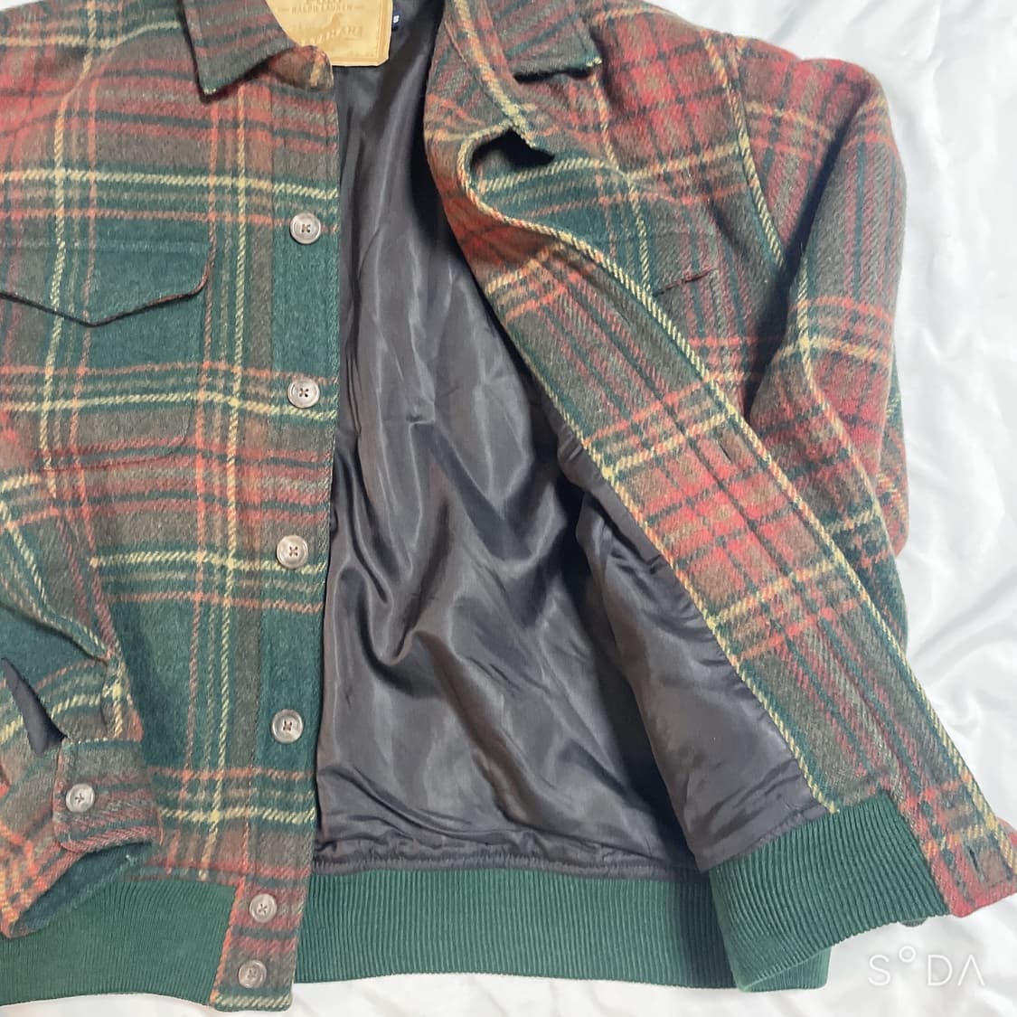 80‘s 폴로 빈티지 체크 자켓 S 상품이미지7
