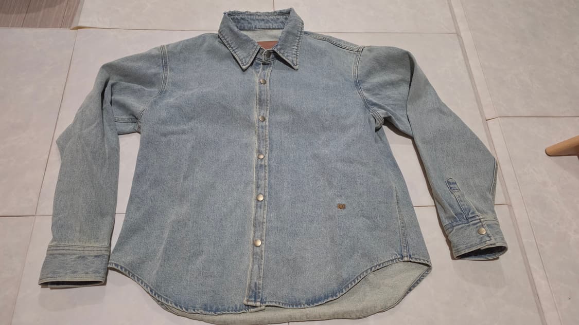 [M] 렉토 recto 24fw 잭 빈티지 데님 셔츠 상품이미지5