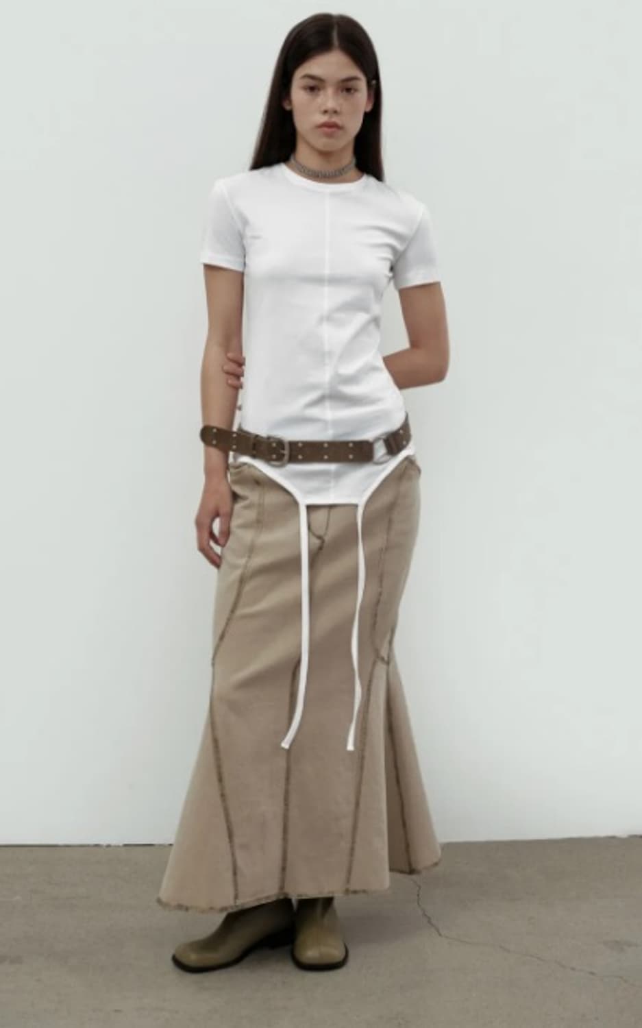 세릭 롱 스커트 상품이미지4